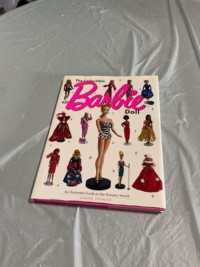 Barbie Collectible Illustrated Guide - Pink & White Cover